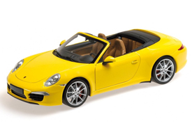 Minichamps Porsche 911 Carrera S Cabrio (911) - 2012 - Yellow